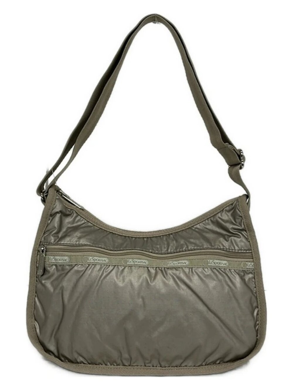 LESPORTSAC Beige Respo Nylon Shoulder Bag